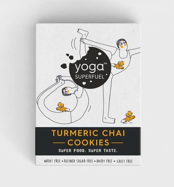 Vegan Snack Gluten Free Turmeric Cookies Singapore Healthy Snack Yoga Superfuel